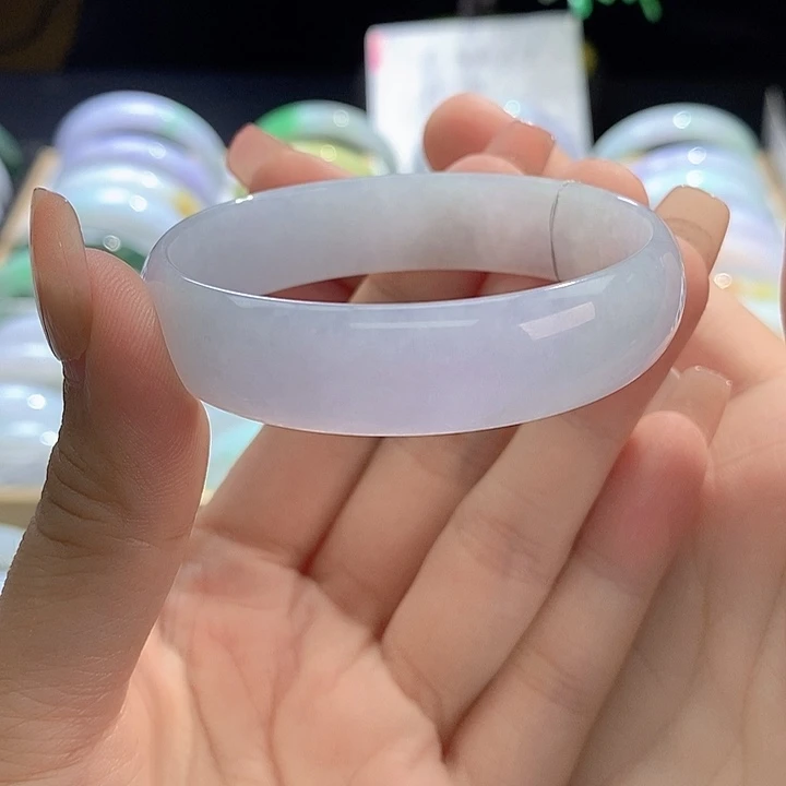 未镶嵌手链翡翠小雅53圈口