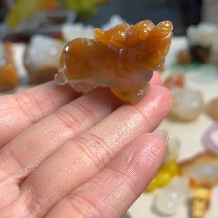 玛瑙/玉髓未镶嵌吊坠(不含链)
