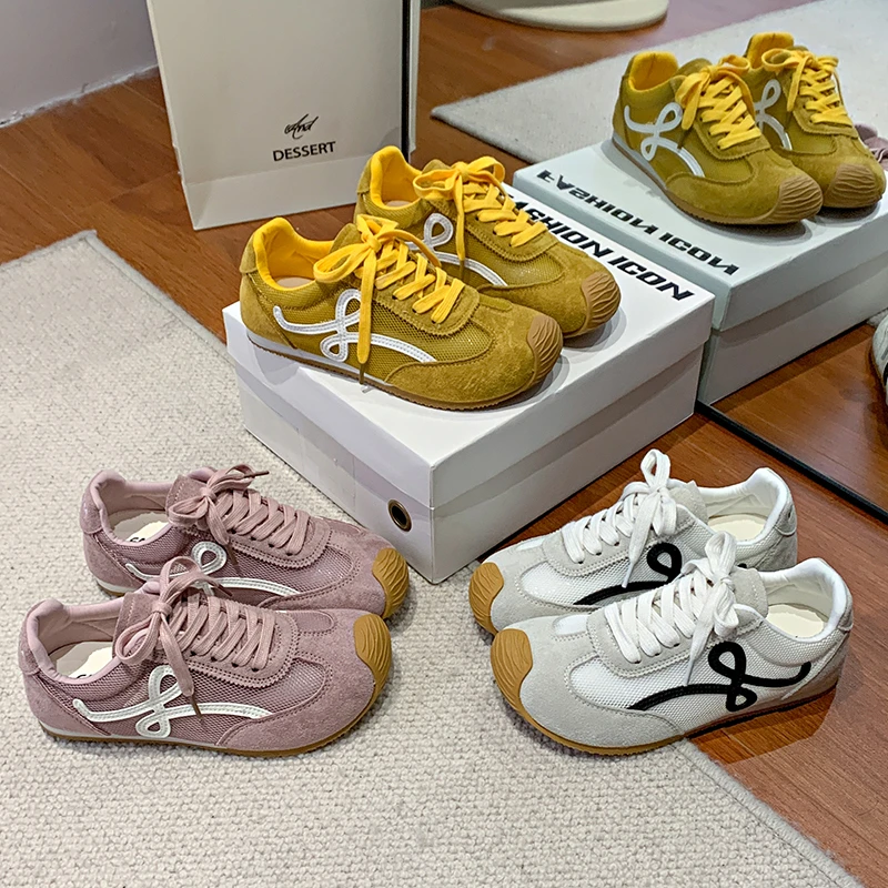 小众明系德训鞋女2025夏季新款百搭软底平底休闲阿甘鞋小个子