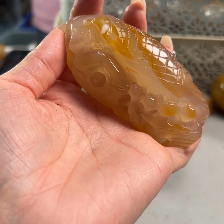 玛瑙/玉髓吊坠(不含链)未镶嵌