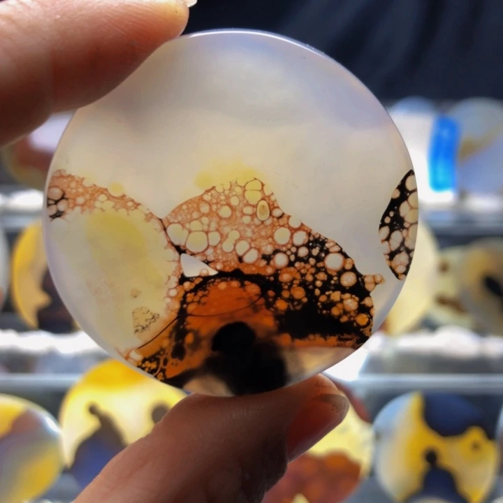 合金玛瑙/玉髓珠宝奇石107