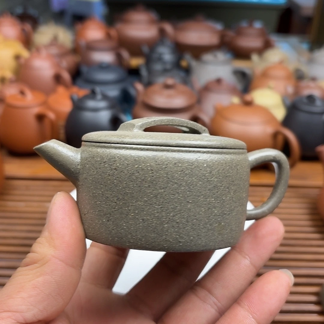 茶壶紫砂半手工制作