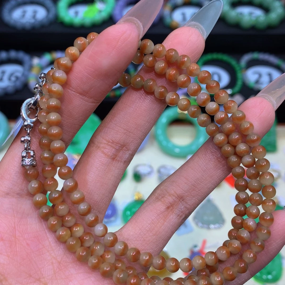 翡翠未镶嵌颈饰翡翠4