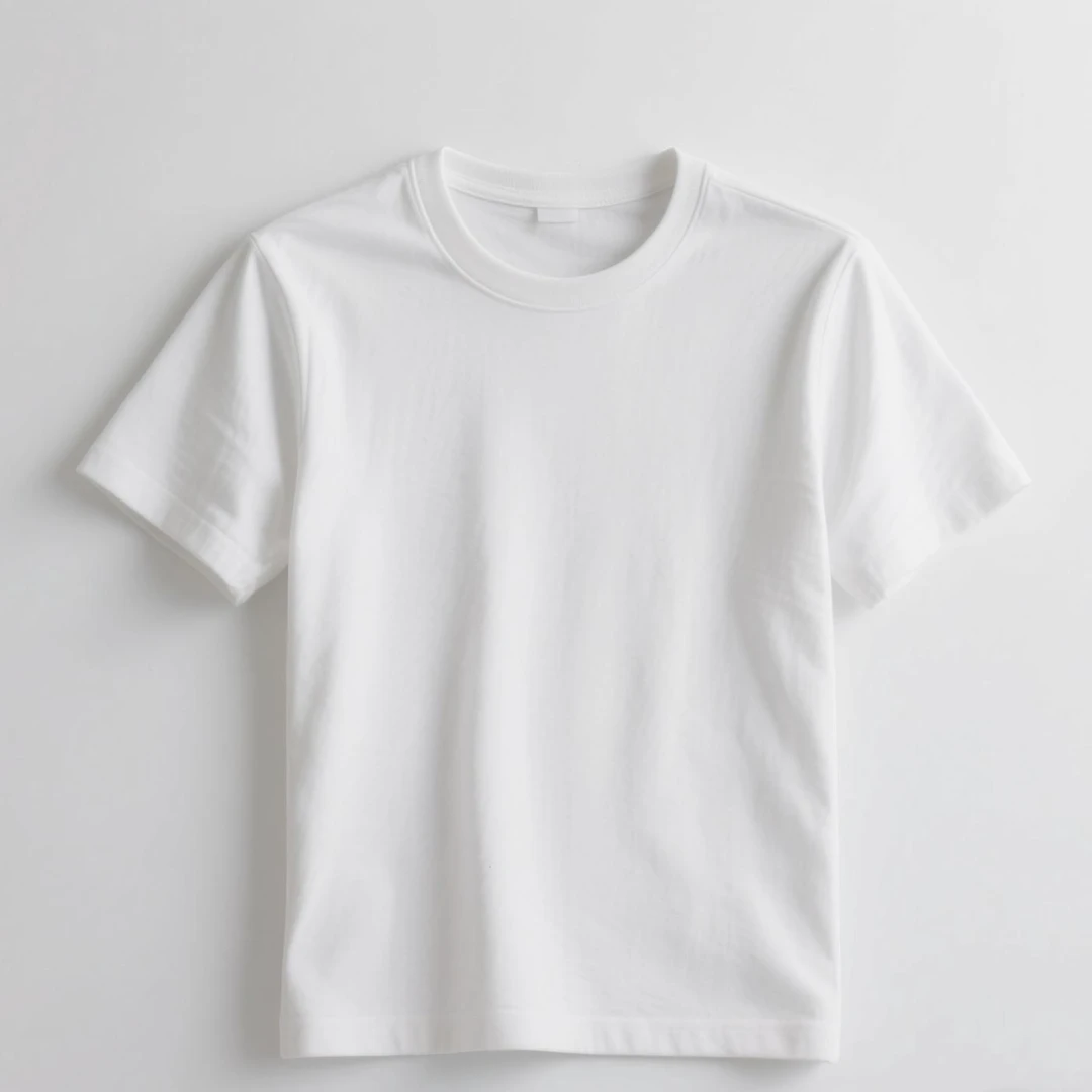 A03夏季新款高奢纯棉百搭圆领短袖