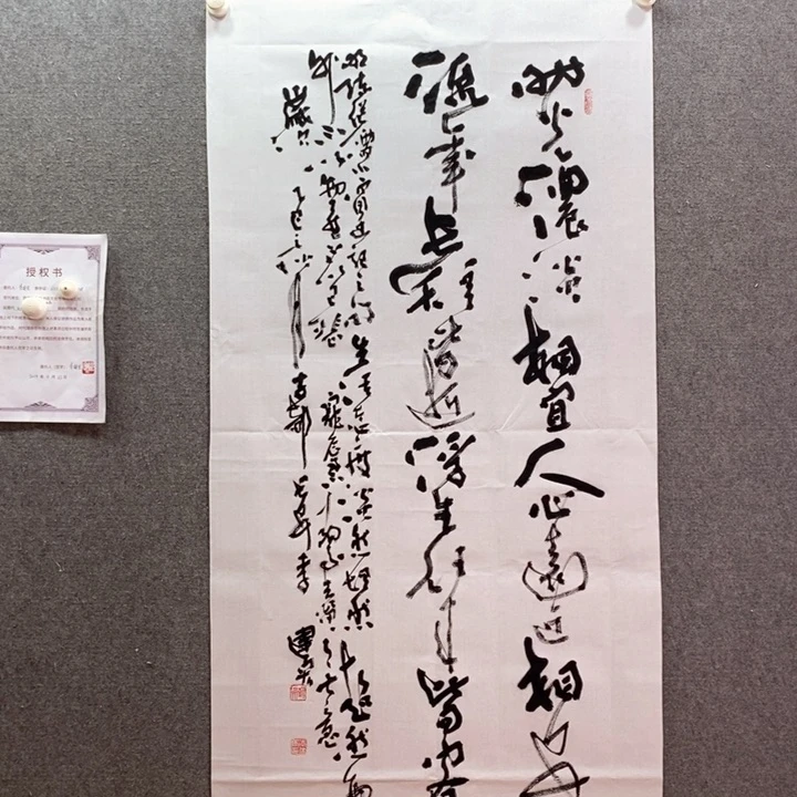 书法书法作品多次参加全国