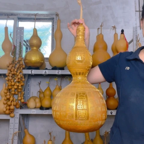 心**灵天然植物葫芦文玩