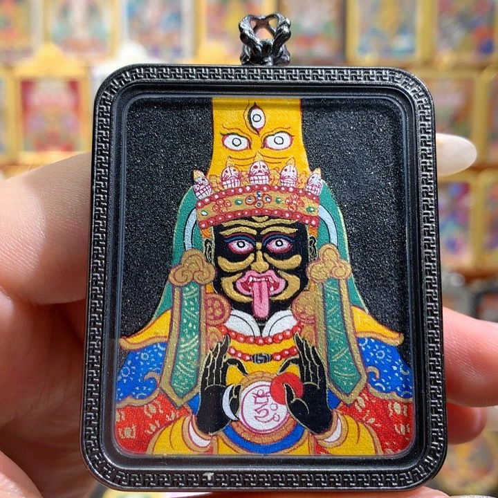 吊坠般若唐卡非遗传承