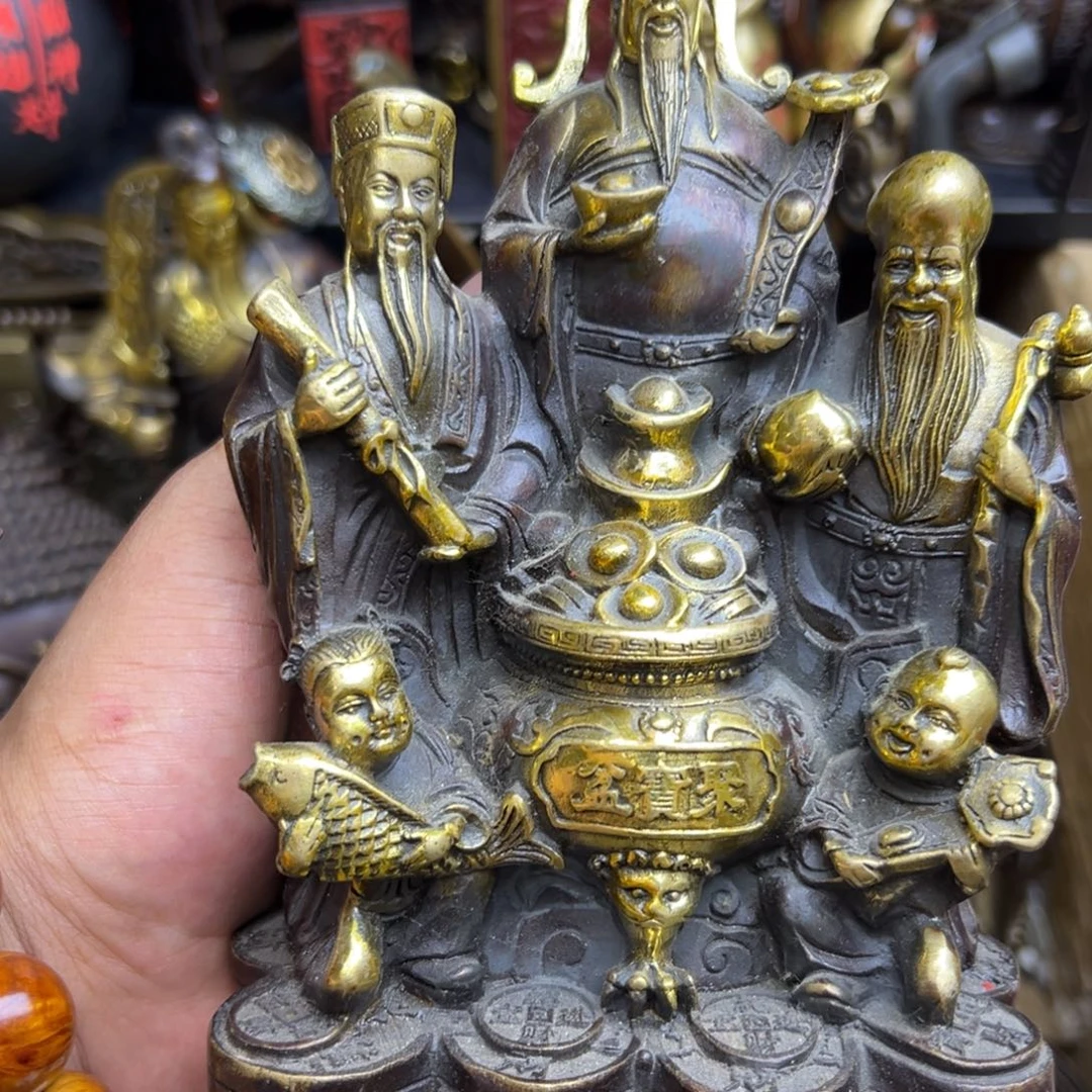 百万古铜工艺品摆件