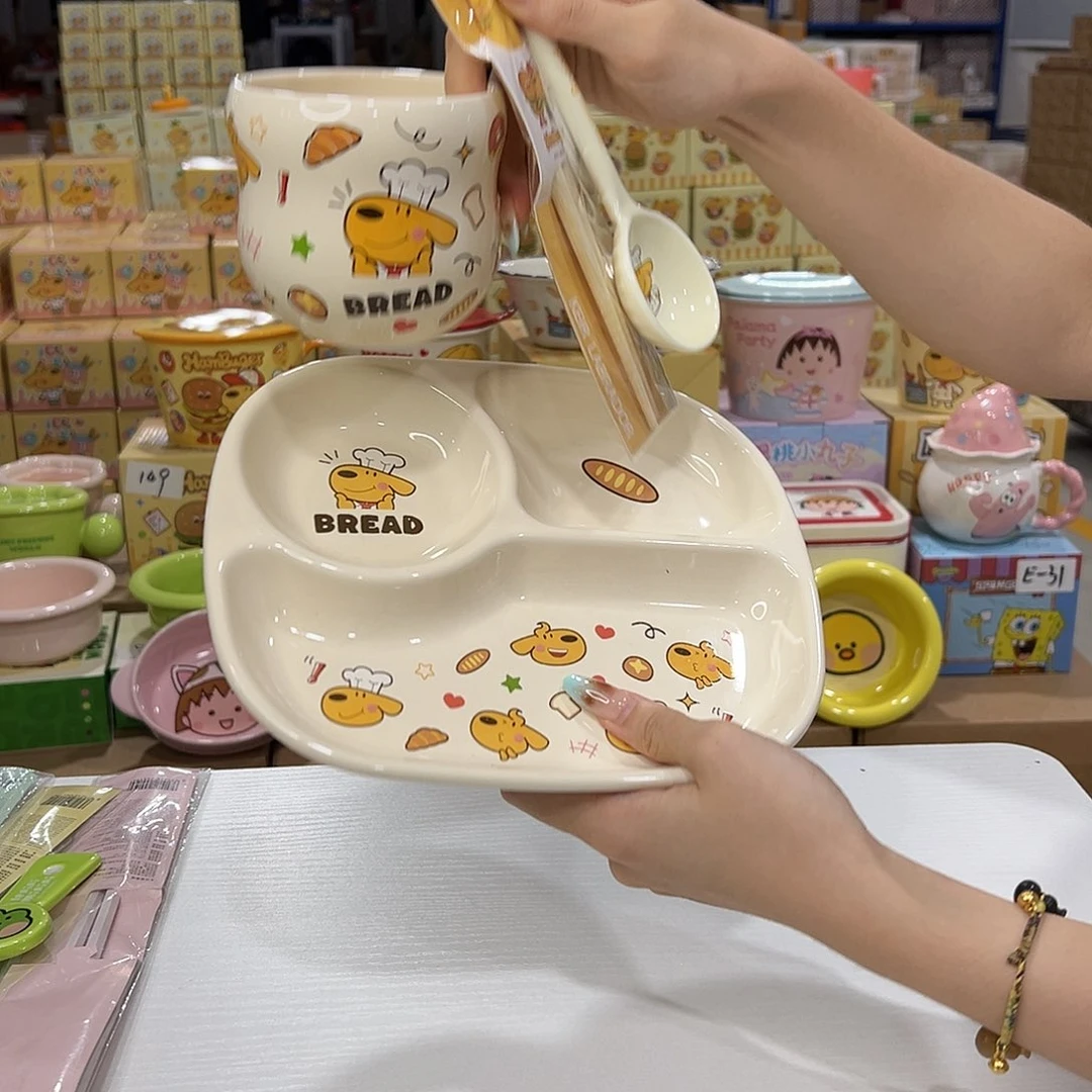 瓷176179 加勺子筷子陶瓷陶瓷头发