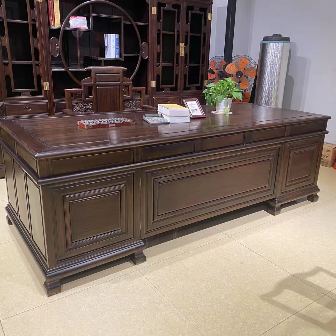 东非S枝2.6米素面办公台