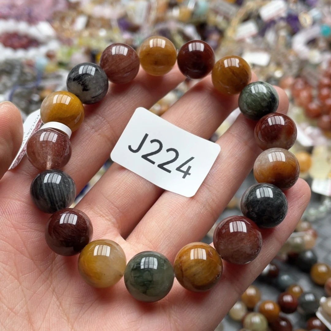 未镶嵌手链水晶多样性