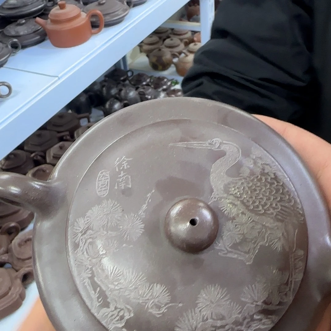 茶壶紫砂宜兴紫砂壶瑕疵处理