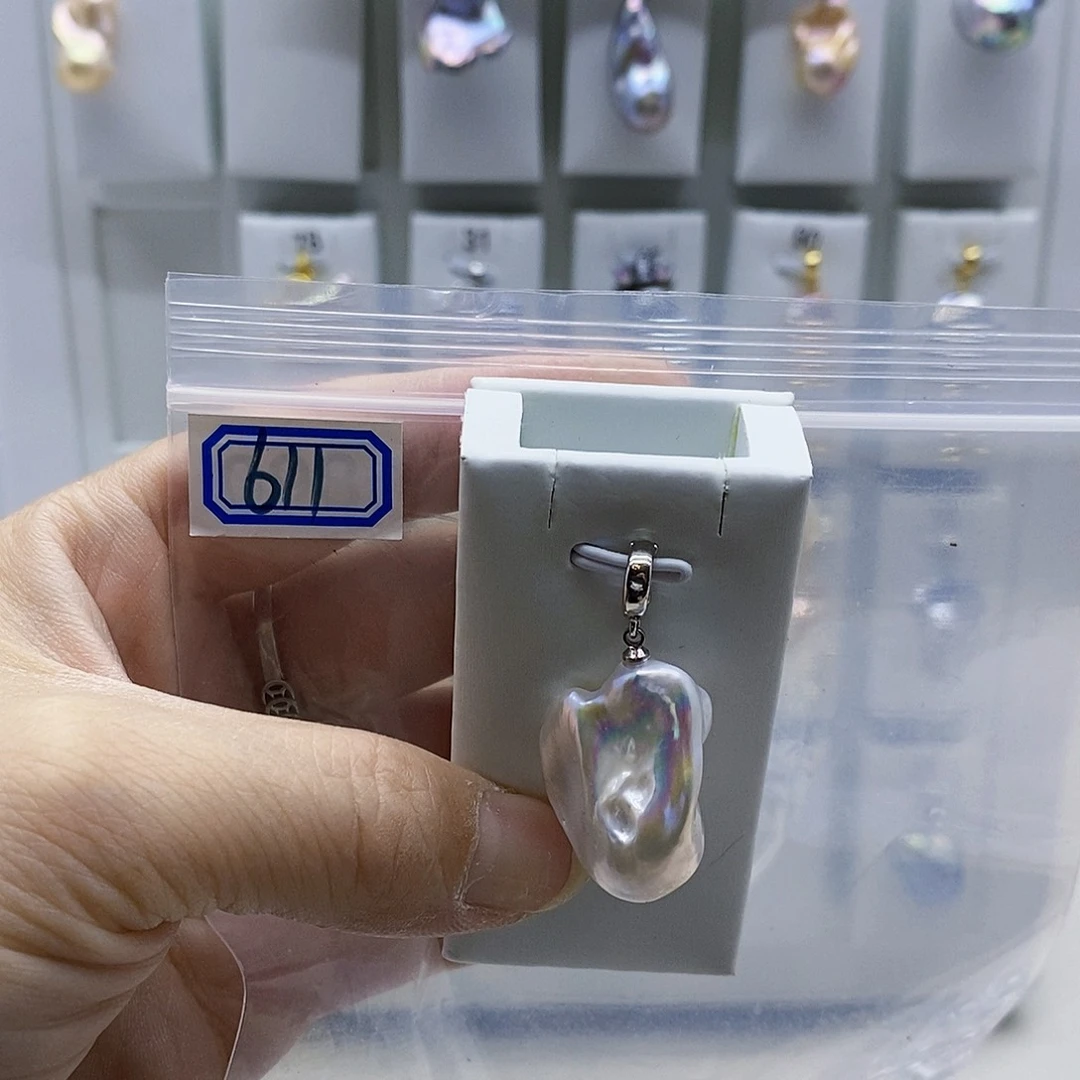 颈饰合金淡水珍珠