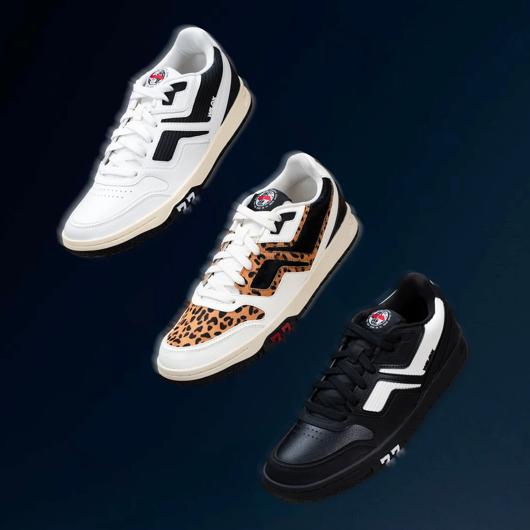 WildX 「LIMITLESS」撒野一代复古球鞋低帮缓震豹纹薄底板鞋