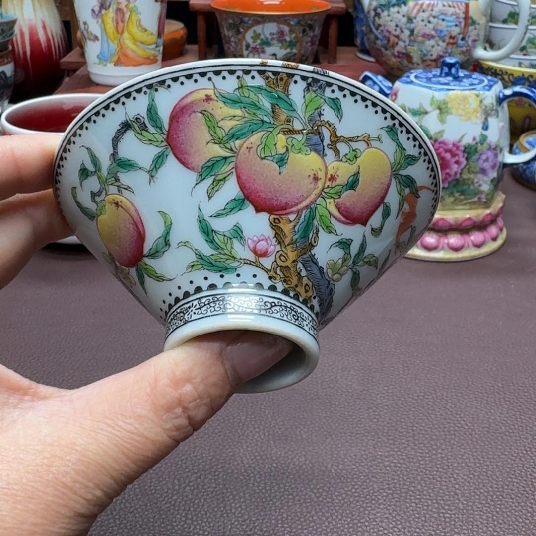 瓷片景德镇仿古手工制作精品展示