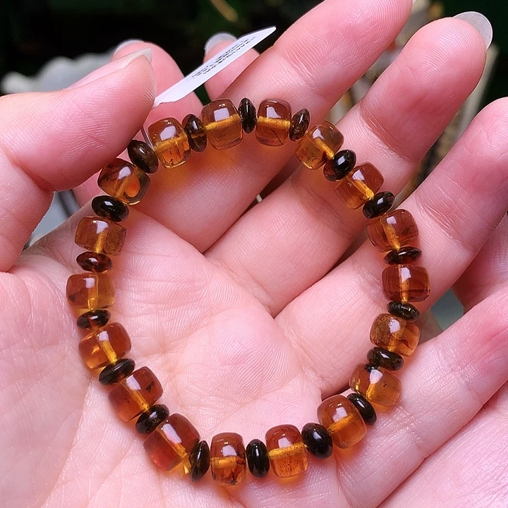 琥珀未镶嵌裸石抚顺琥珀8-443