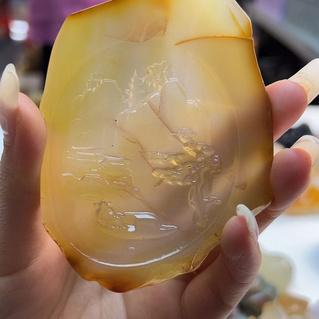 玛瑙/玉髓未镶嵌吊坠(不含链)