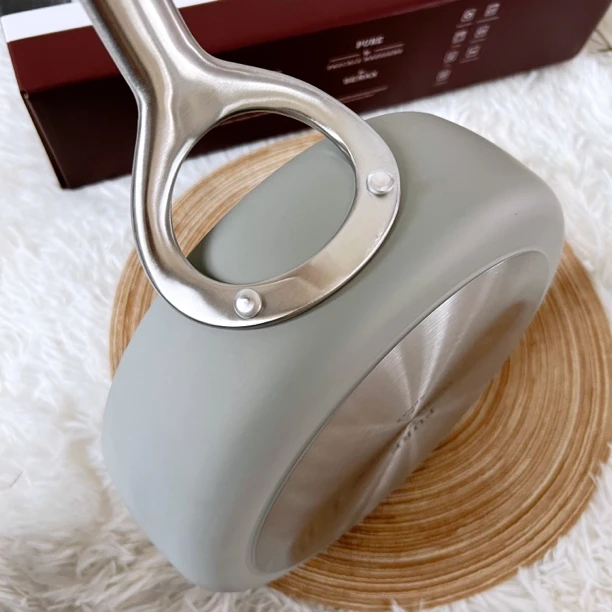 出比利时serax青灰24cm煎锅 高约7cm