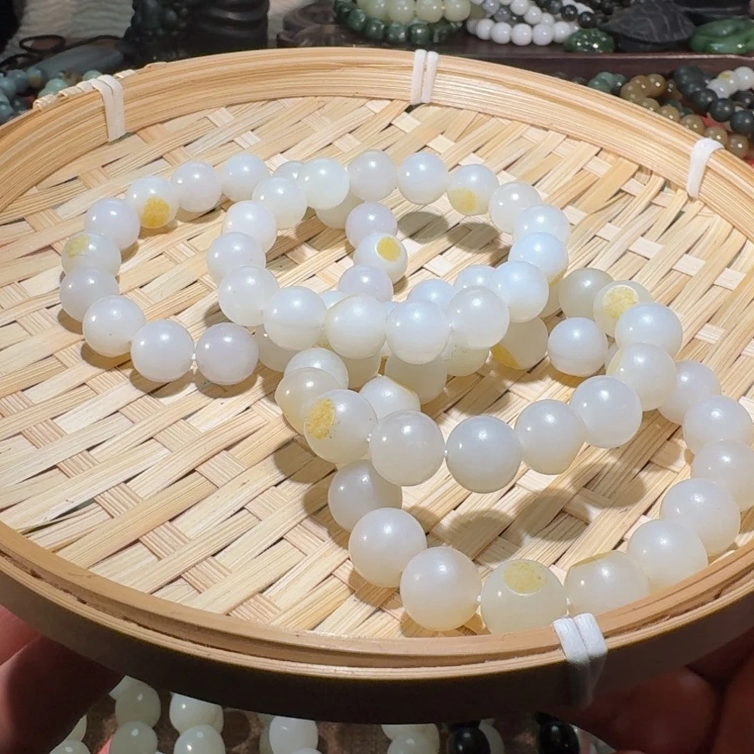 和田玉未镶嵌手链多样性拍一发一