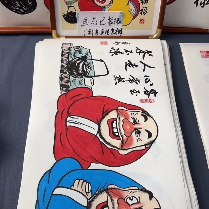 国画禅意画纯手绘作品