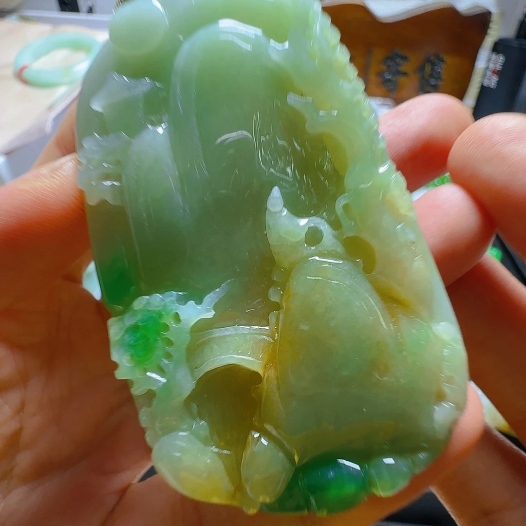 颈饰未镶嵌翡翠翡翠990