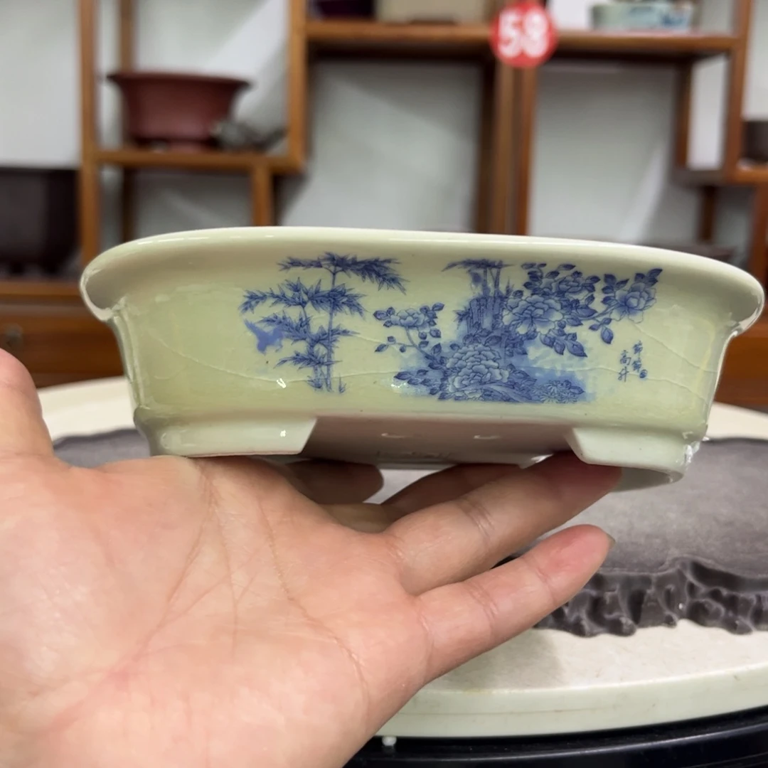 紫砂花盆瑕疵火烈4-16-14。。。