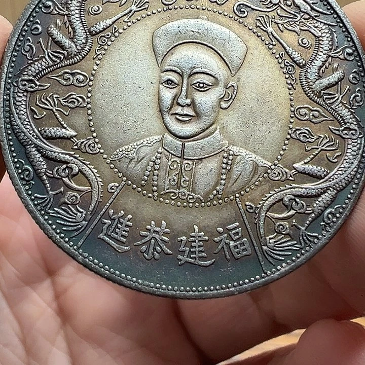 （一家臻藏）可吸翻可吹响龙洋工艺品 精选摆件