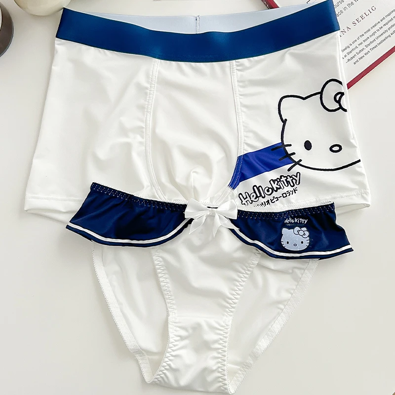 hellokitty情侣内裤一男一女2025新款性感纯欲纯棉裆甜美可爱男士