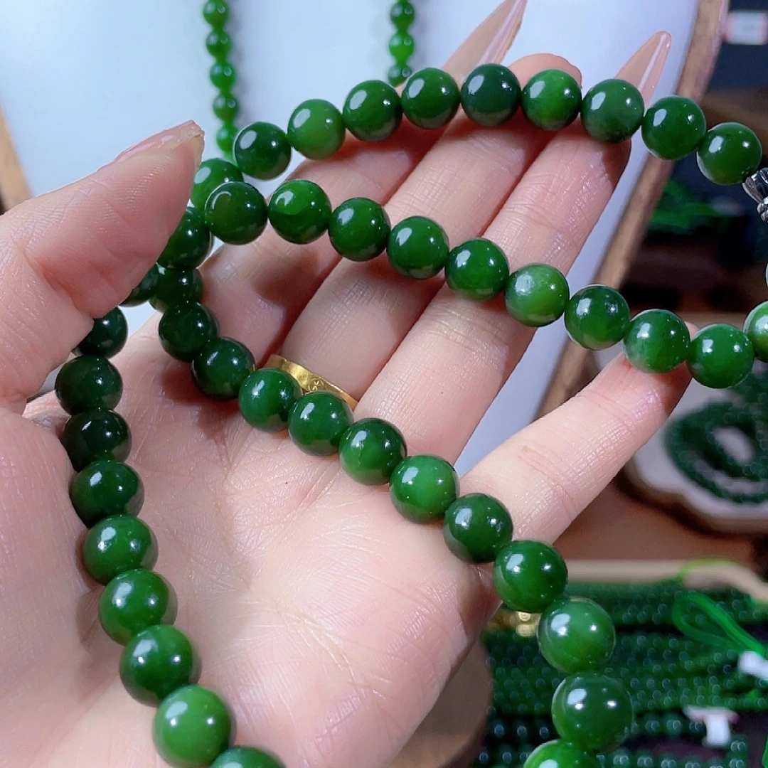 和田玉未镶嵌颈饰10