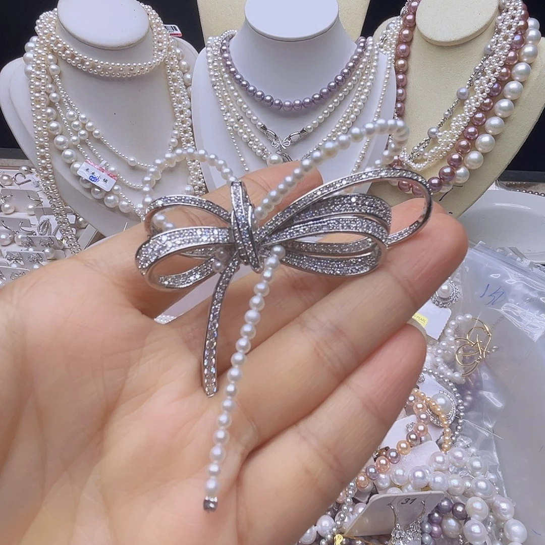 *****吊坠或者耳钉未镶嵌淡水珍珠