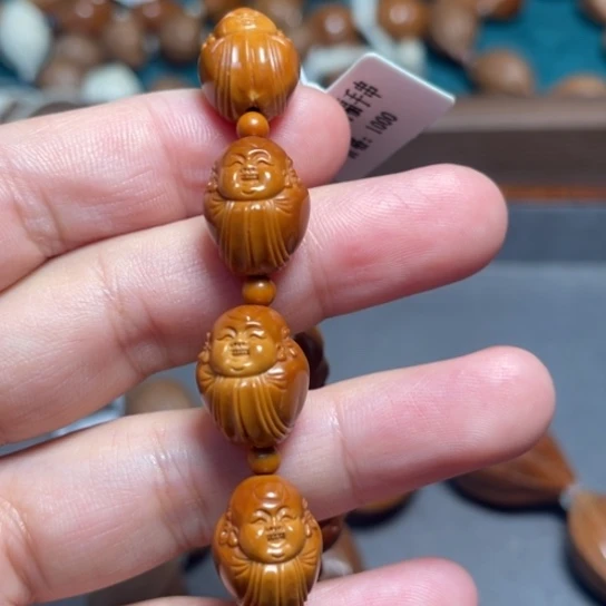 橄榄核手串/手链阿福手串