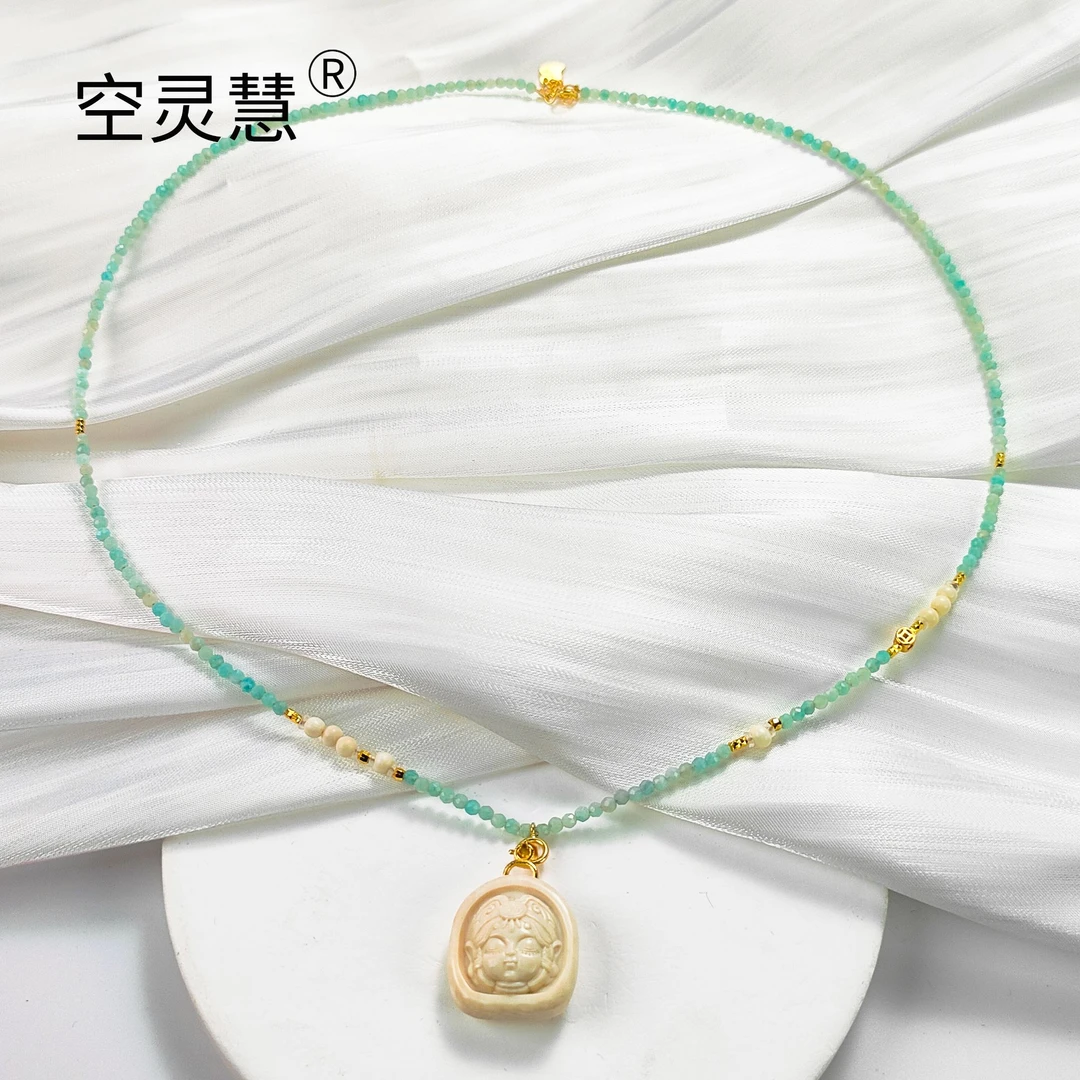 2561猛犸牙//S925银/项链