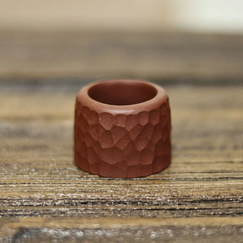 【小田甄陶】锤纹扳指摆件（厦悟器0294）