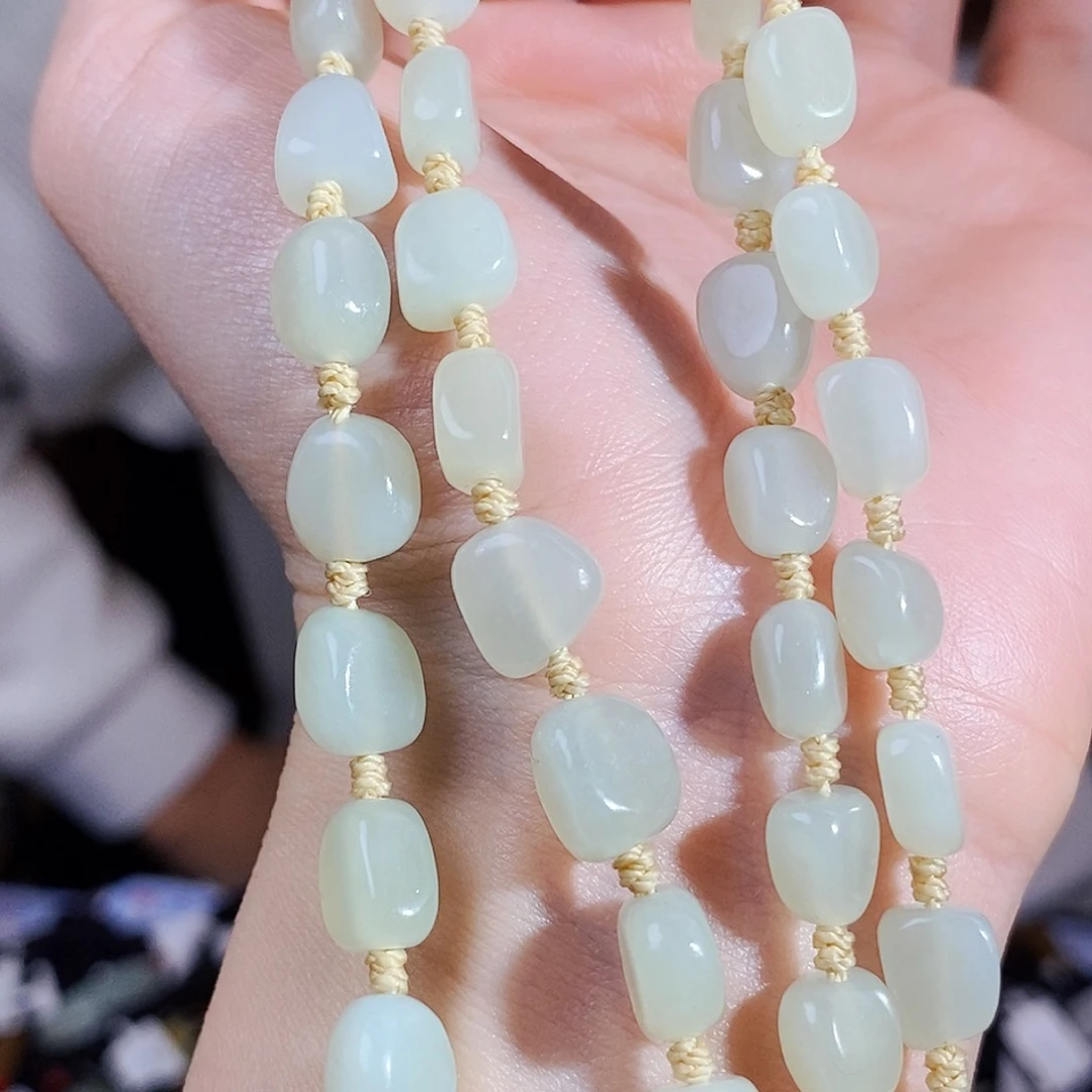 和田玉颈饰未镶嵌多样性发货发一个