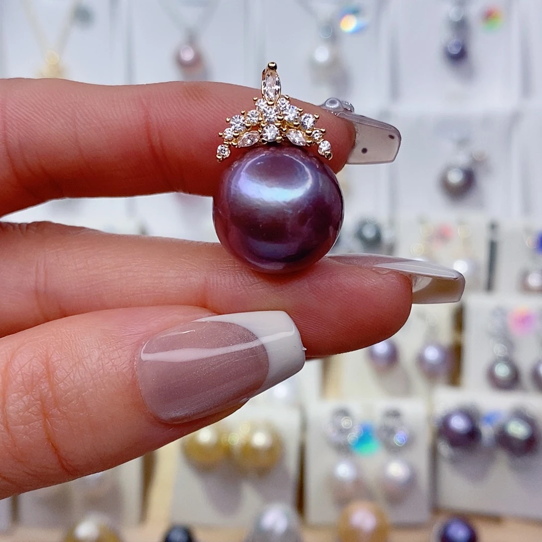 吊坠(赠链)淡水珍珠未镶嵌15➕