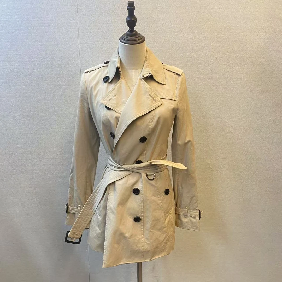 99新 BURBERRY/博柏利 海囤/巴宝莉风衣/uk6码/hc79318