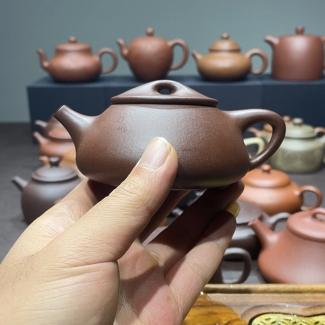 紫砂茶壶刚****4紫泥满瓢