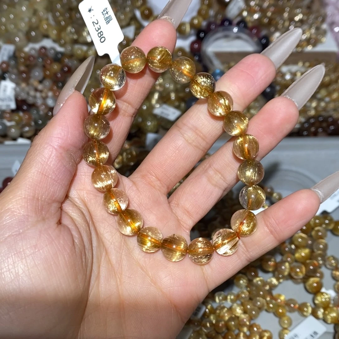 水晶手链未镶嵌财****?手链