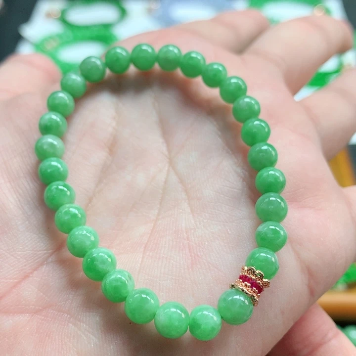 翡翠未镶嵌手链翡翠