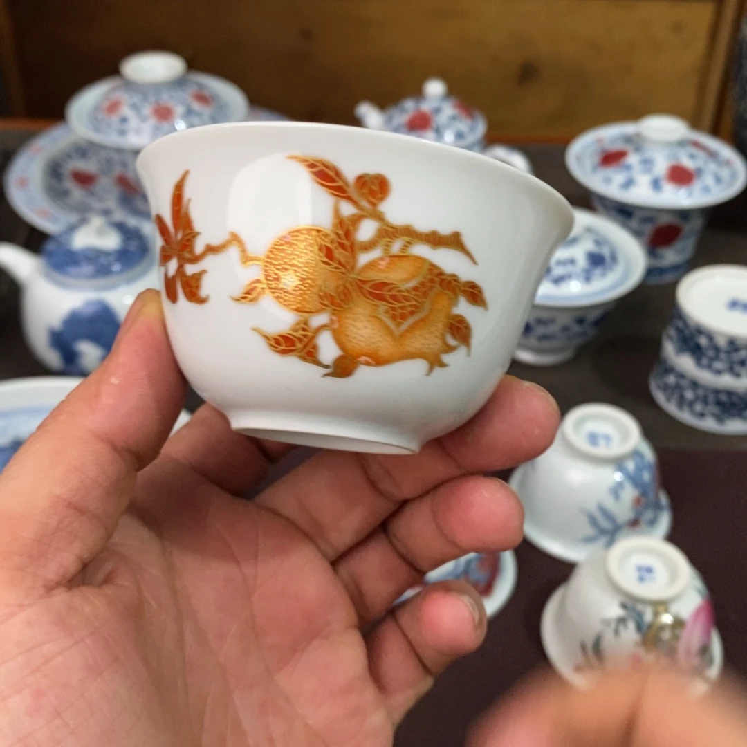 开播福利景德镇纯手绘茶器