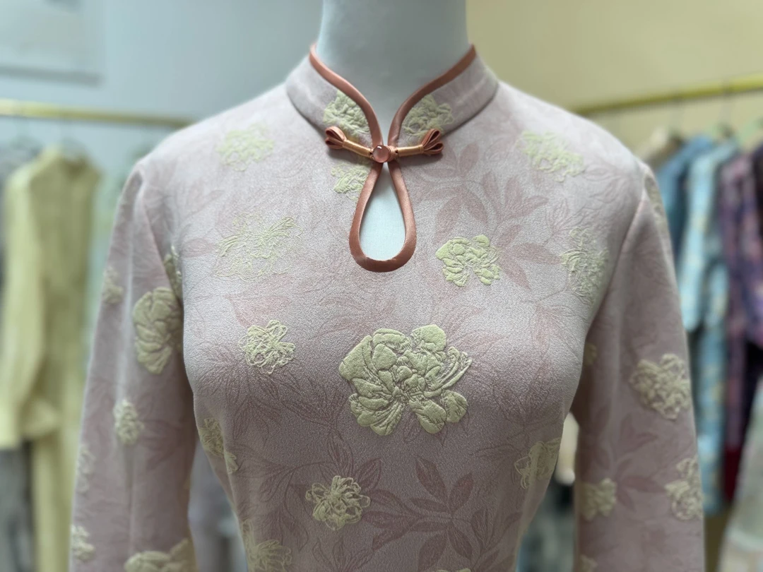 2025春秋新款新中式国风改良旗袍连衣裙女高级感气质显瘦连衣裙子