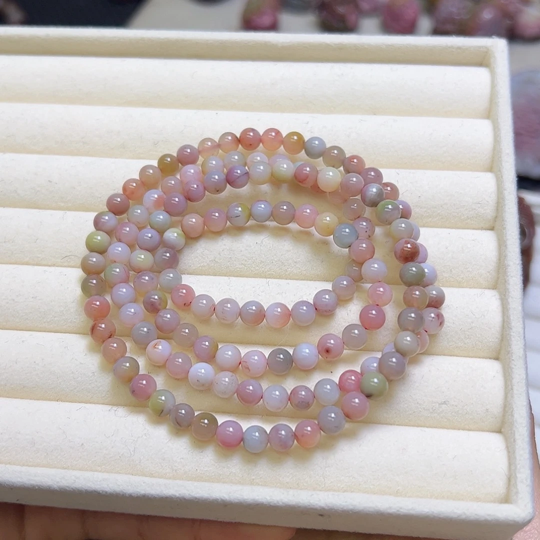 玛瑙/玉髓未镶嵌定制手串