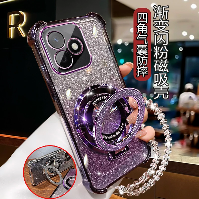 适用Hi畅享80SHi畅享80手机壳网红奢侈新款JLG-AN00带镜头膜全包