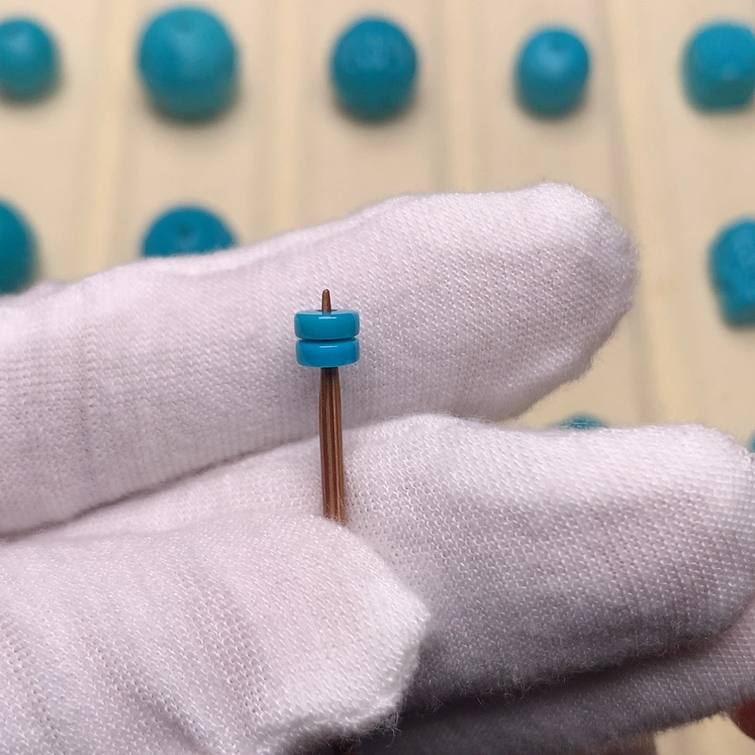 绿松石未镶嵌绿松石隔片4.6