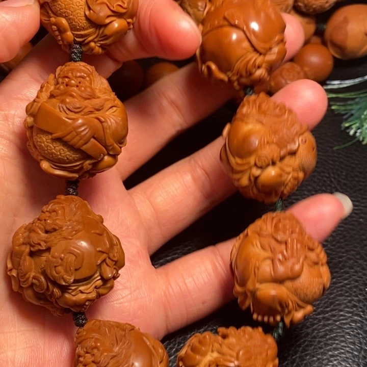 尊***瀚手串/手链橄榄核钟馗手串