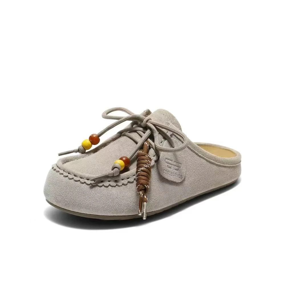 【袋鼠吐司】厚底酥酥吐司二代博肯鞋可外穿包头袋鼠拖