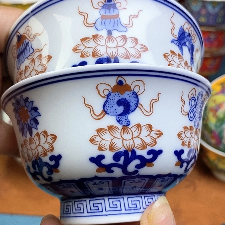 景德镇陶瓷藏式茶碗