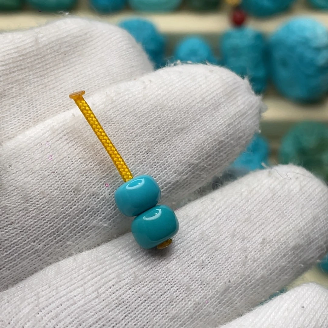 绿松石未镶嵌颈饰卡6.9