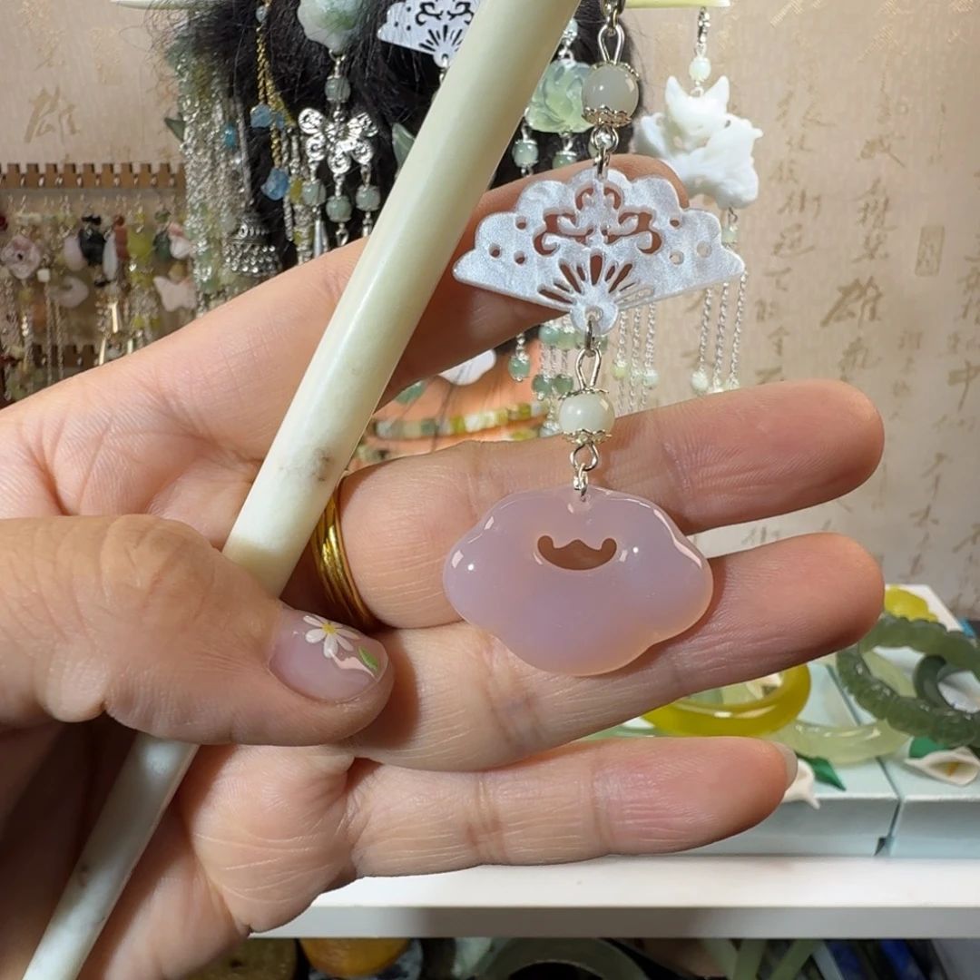 岫玉未镶嵌发簪福利款