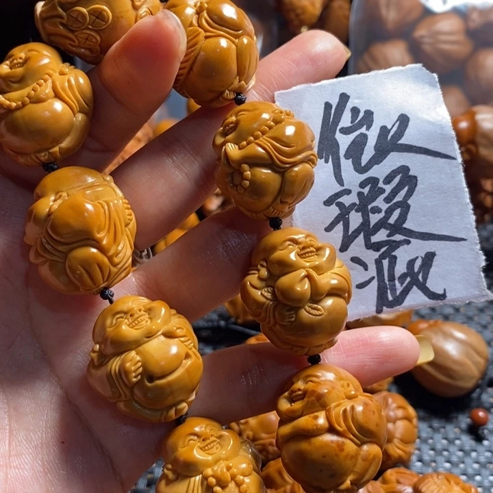 橄榄核吊坠蛇*微上色